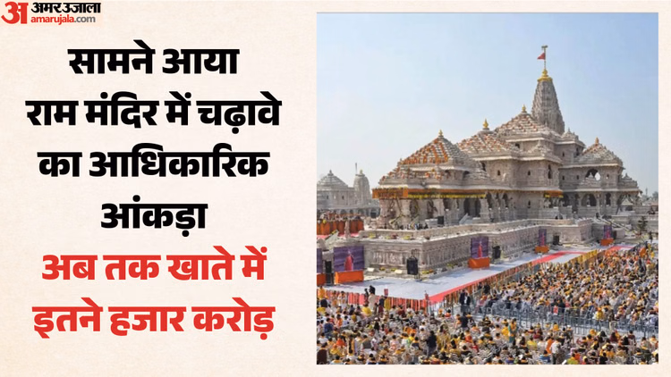 Ayodhya: रामलला को हर माह मिल रहा करीब पांच करोड़ का चढ़ावा, सियासत के बीच सामने आए आंकड़े