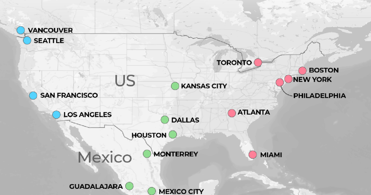 FIFA World Cup 2026 explained in maps and charts