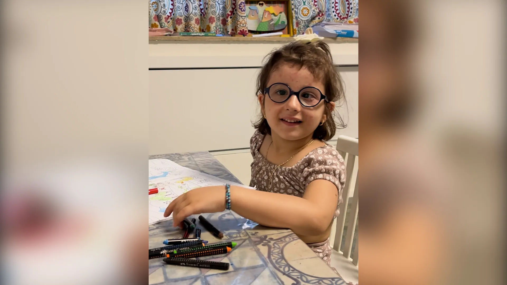 A four-year-old’s recovery from the trauma of war in Lebanon