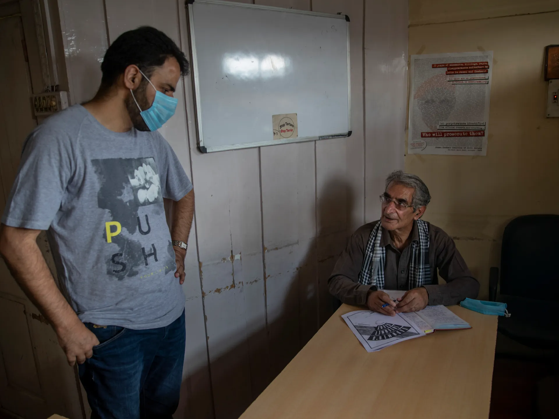 Kashmiri rights activist wins partial court victory but remains behind bars