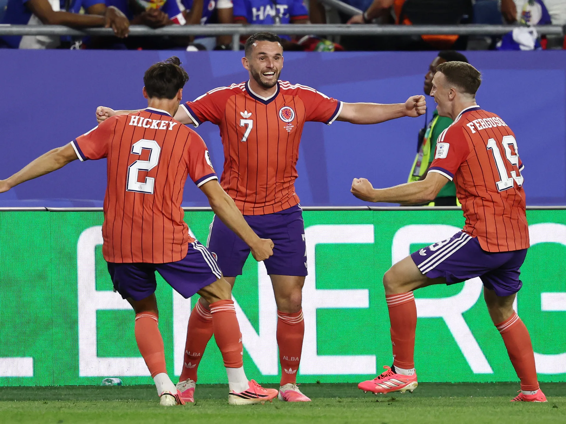 Scotland beat Haiti 1–0 to mark a winning return to the World Cup