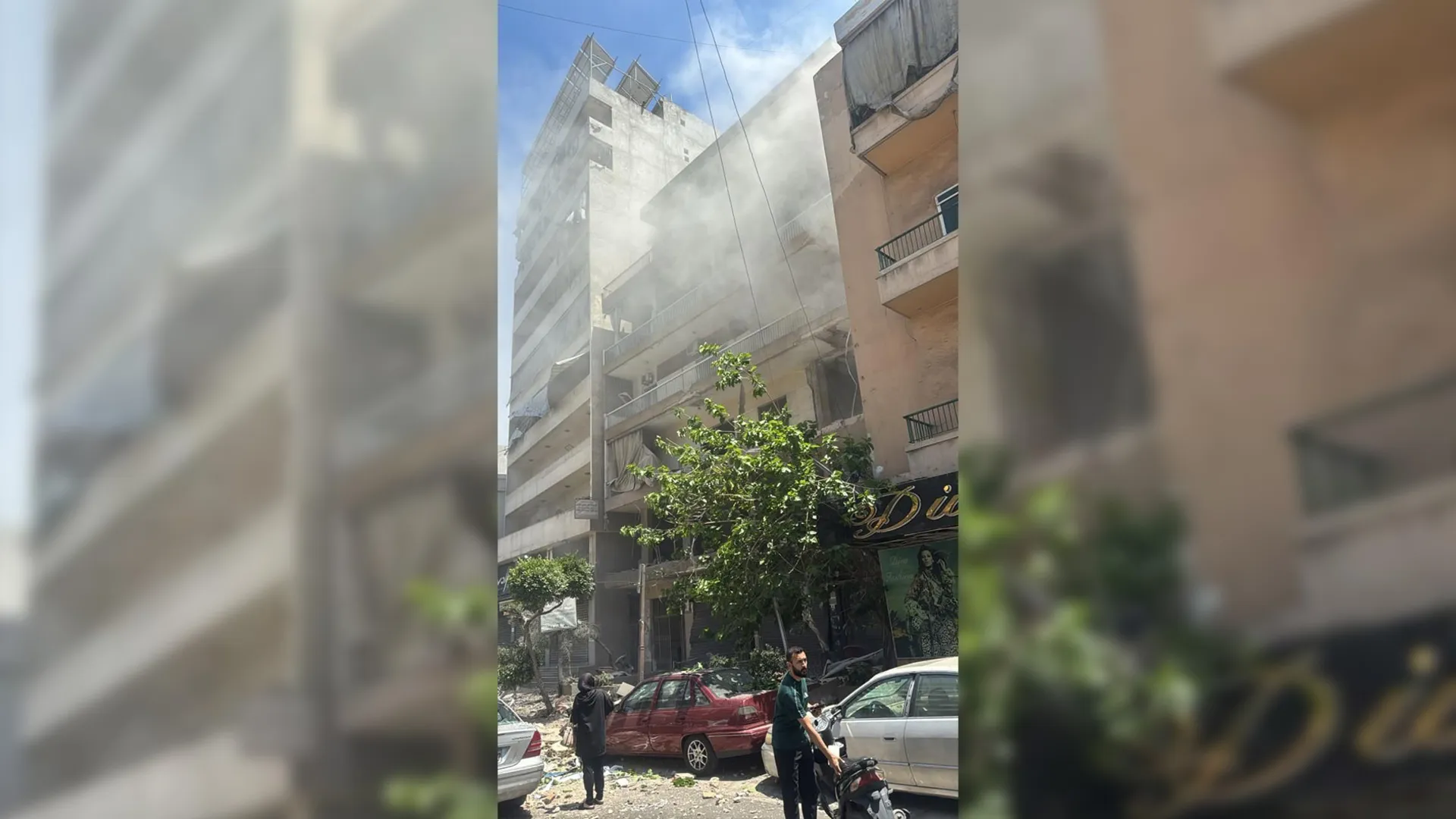 Israel attacks Beirut on same day Trump says Iran deal to be signed