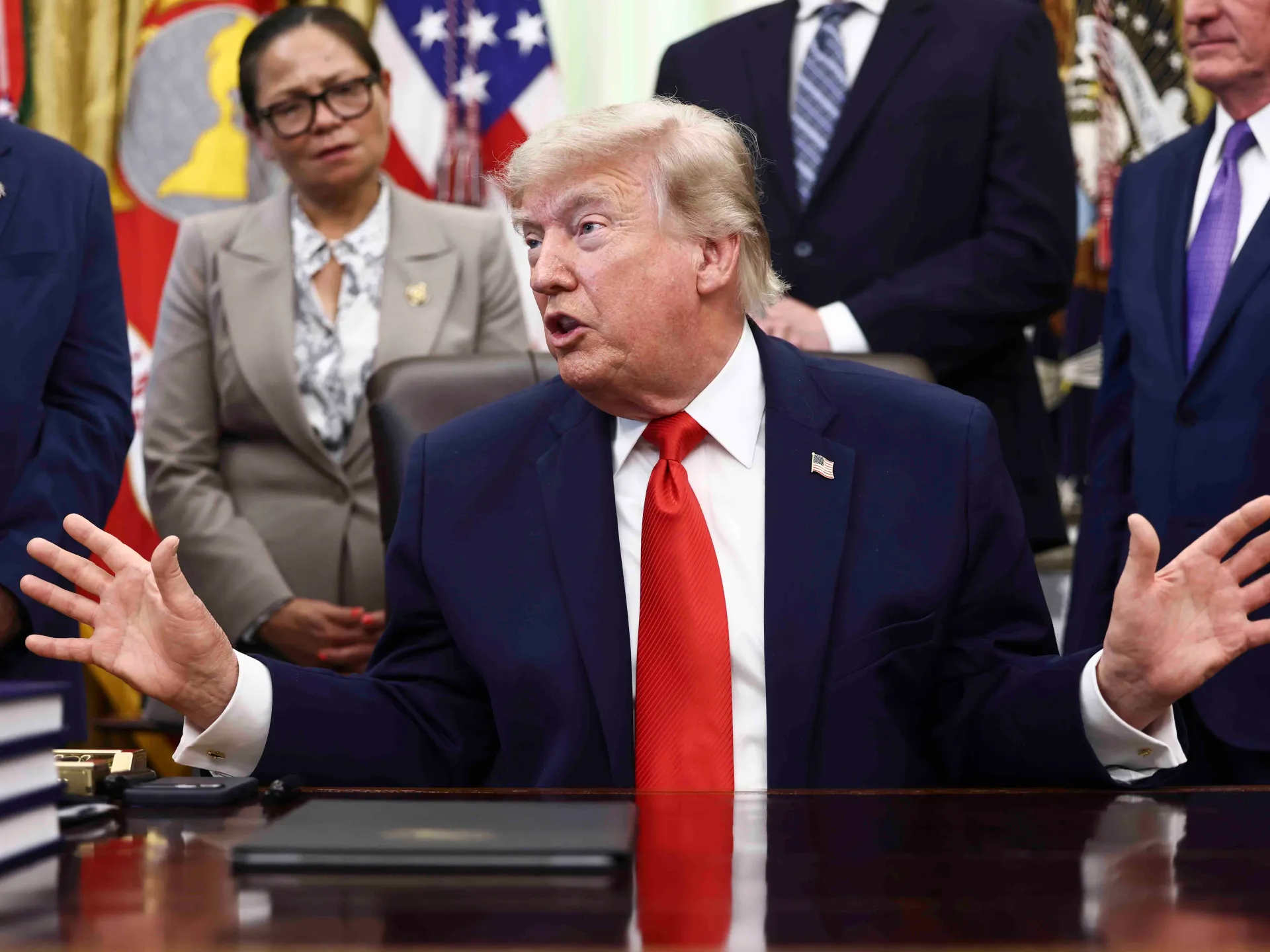 Trump condemns Israel attack on Beirut, says Iran deal still close