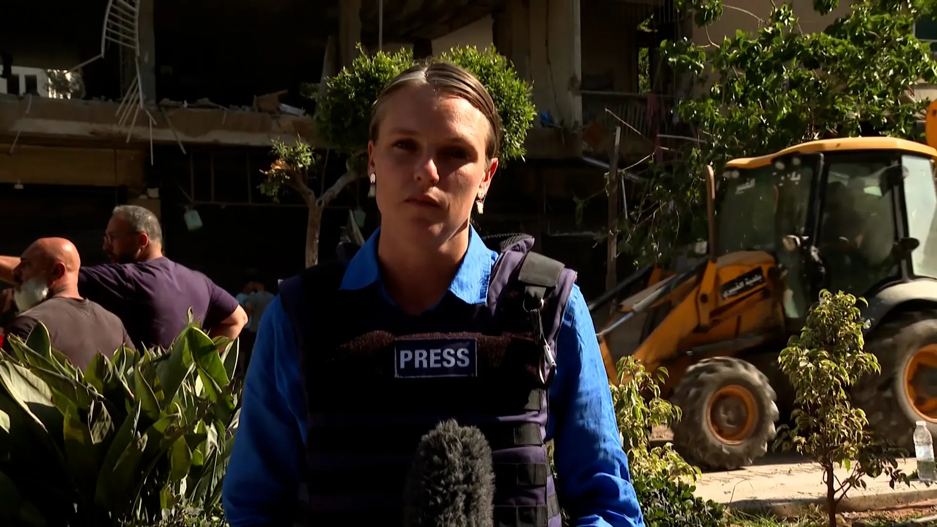 Al Jazeera reports from Israeli attack site in southern Beirut