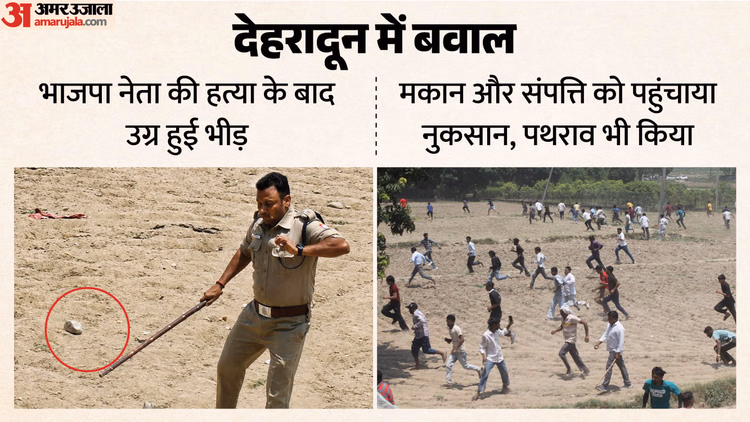 भाजपा नेता के कत्ल पर बवाल: बैरागीवाला में दिनभर धधकी आक्रोश की ज्वाला, पथराव-तोड़फोड़ और आगजनी की पूरी कहानी