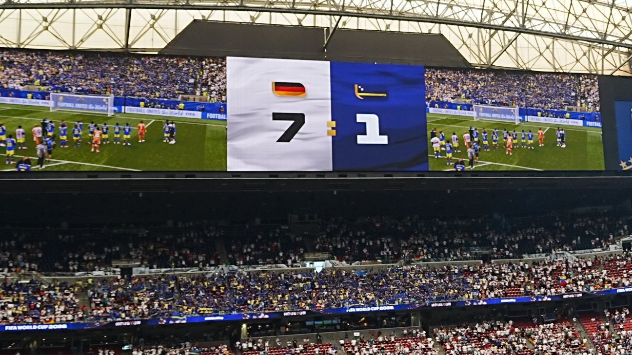 So close! Germany nearly got a World Cup Scorigami...