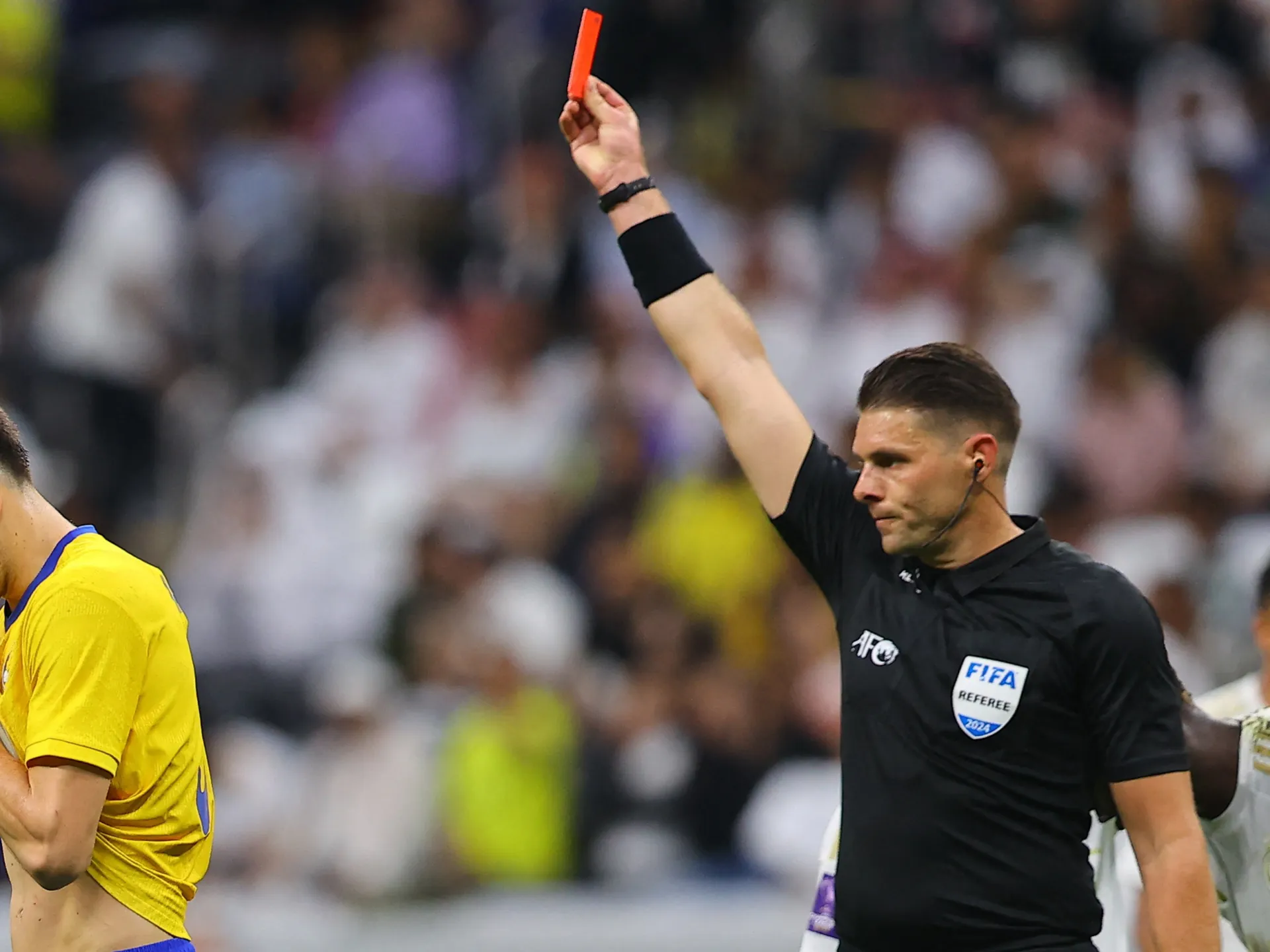 World Cup racism monitor urges FIFA to remove VAR official over gesture