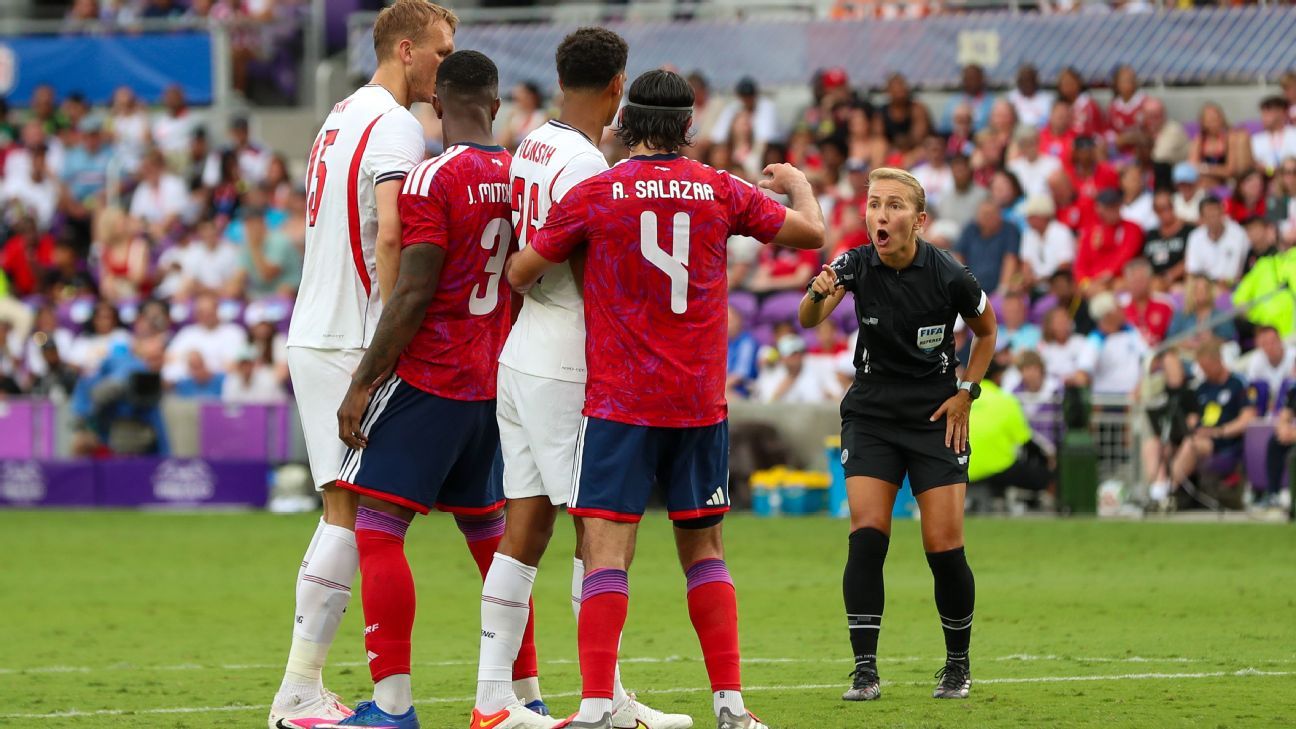 U.S.' Penso 2nd woman to ref men's WC game