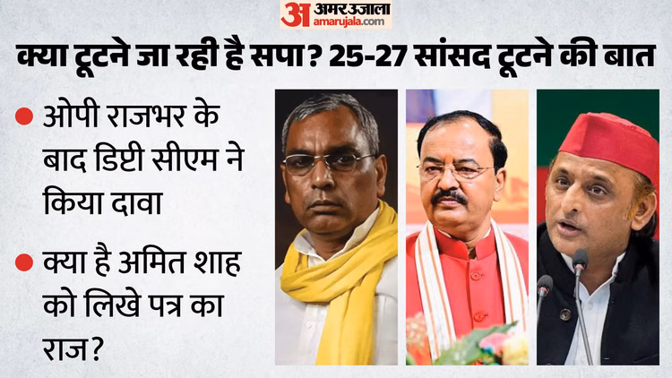 यूपी: टीएमसी और शिवसेना के बाद सपा में टूट की खबरें, 25 से 27 सांसदों के टूट जाने की बात; सपा ने किया पलटवार