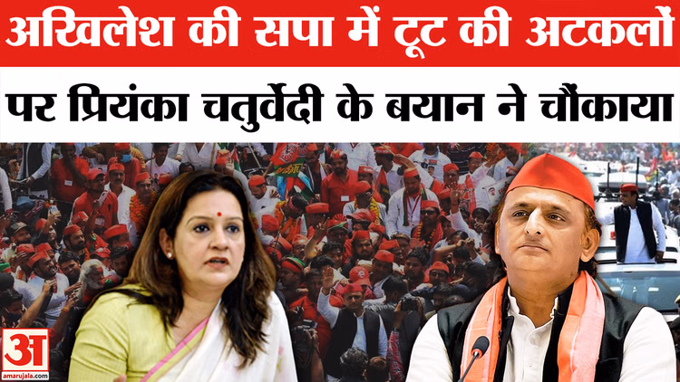 SP MP Split News: समाजवादी पार्टी में टूट की अटकलों पर प्रियंका चतुर्वेदी का बड़ा बयान