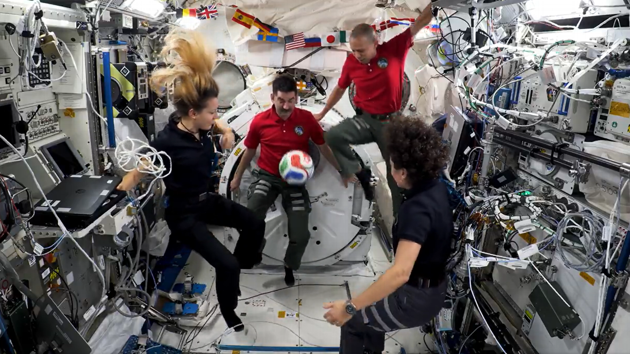 World Cup Daily: NASA astronauts kick ball around ...