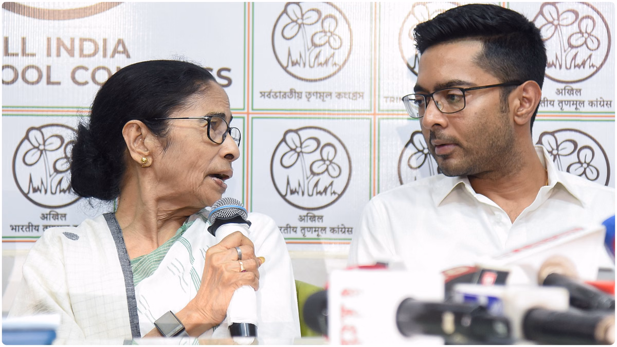 बंगाल की राजनीति में नया मोड़: ममता बनर्जी तृणमूल कांग्रेस से बाहर, अभिषेक निलंबित; ऋतब्रत ने बनाई नई कमेटी
