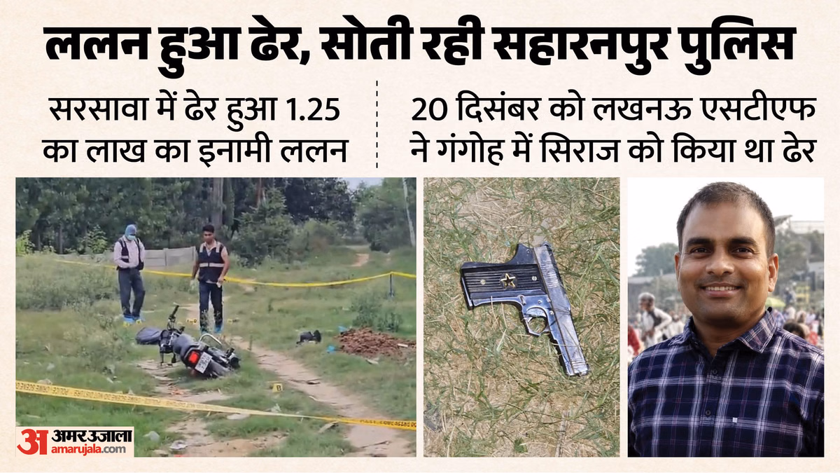 UP में ललन सिंह का एनकाउंटर: 700 किमी से आकर किया इनामी को ढेर, स्थानीय पुलिस अंजान; कुख्यात का आपराधिक इतिहास