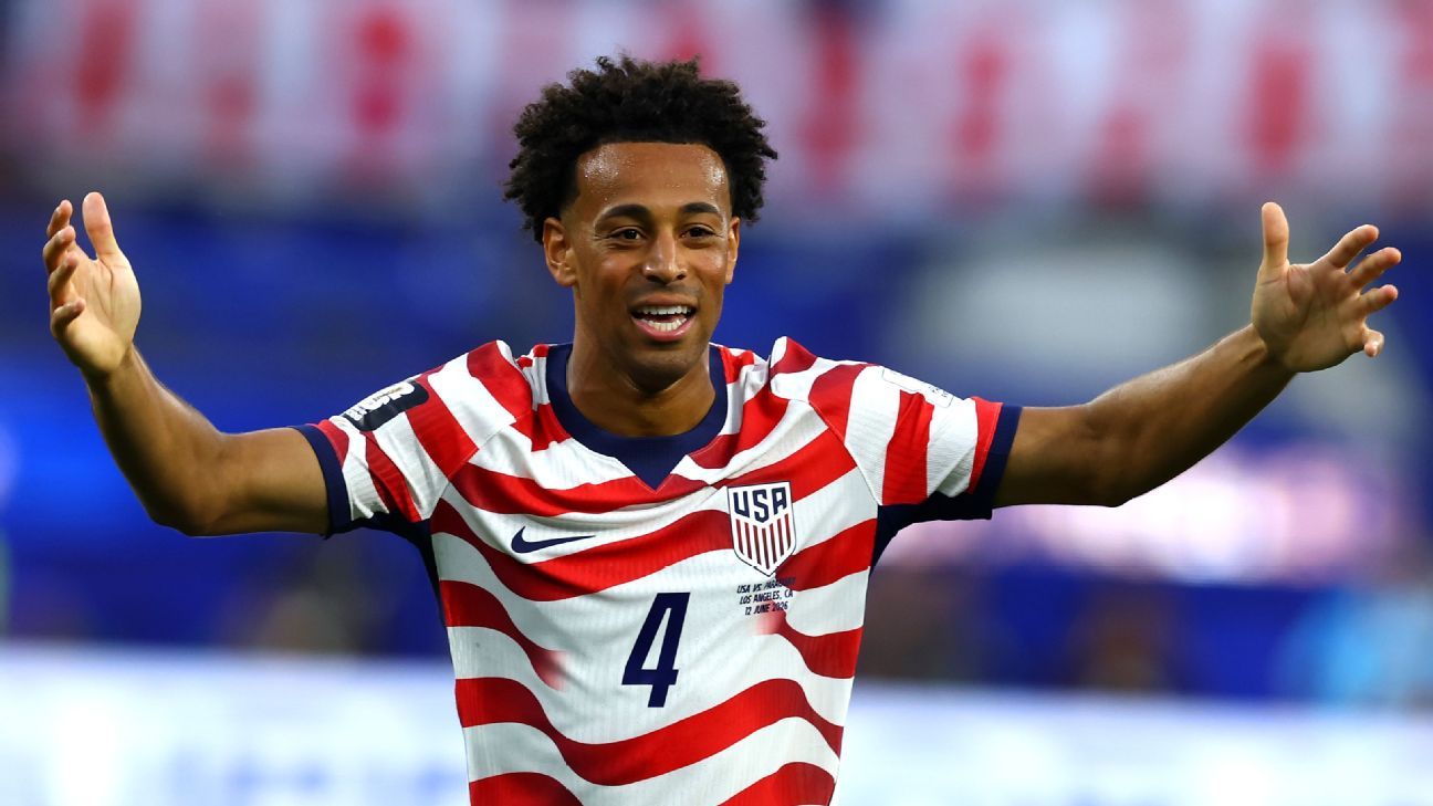 USMNT's Adams aims to play amid suspension risk