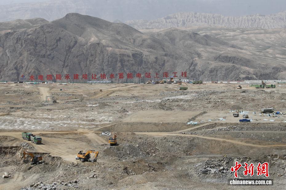 探访中国西部地区装机容量最大的抽水蓄能电站施工现场