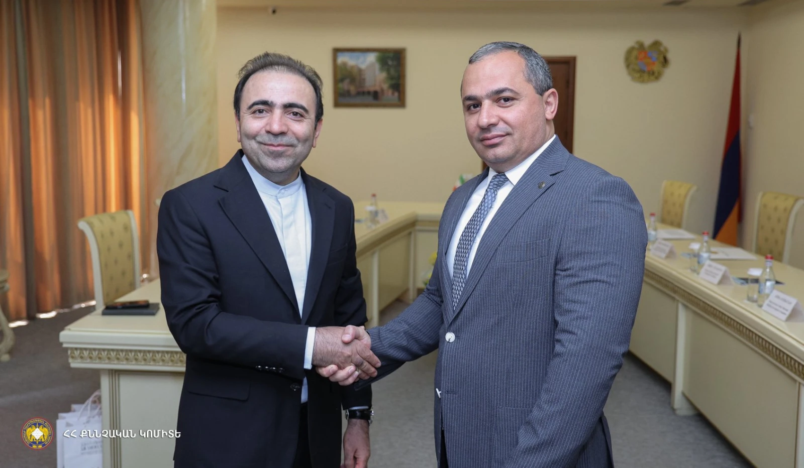 Օտարերկրացիների հետ կապված վարույթները մեր անմիջական հսկողության ներքո են.  ՔԿ նախագահը՝ Իրանի դեսպանին