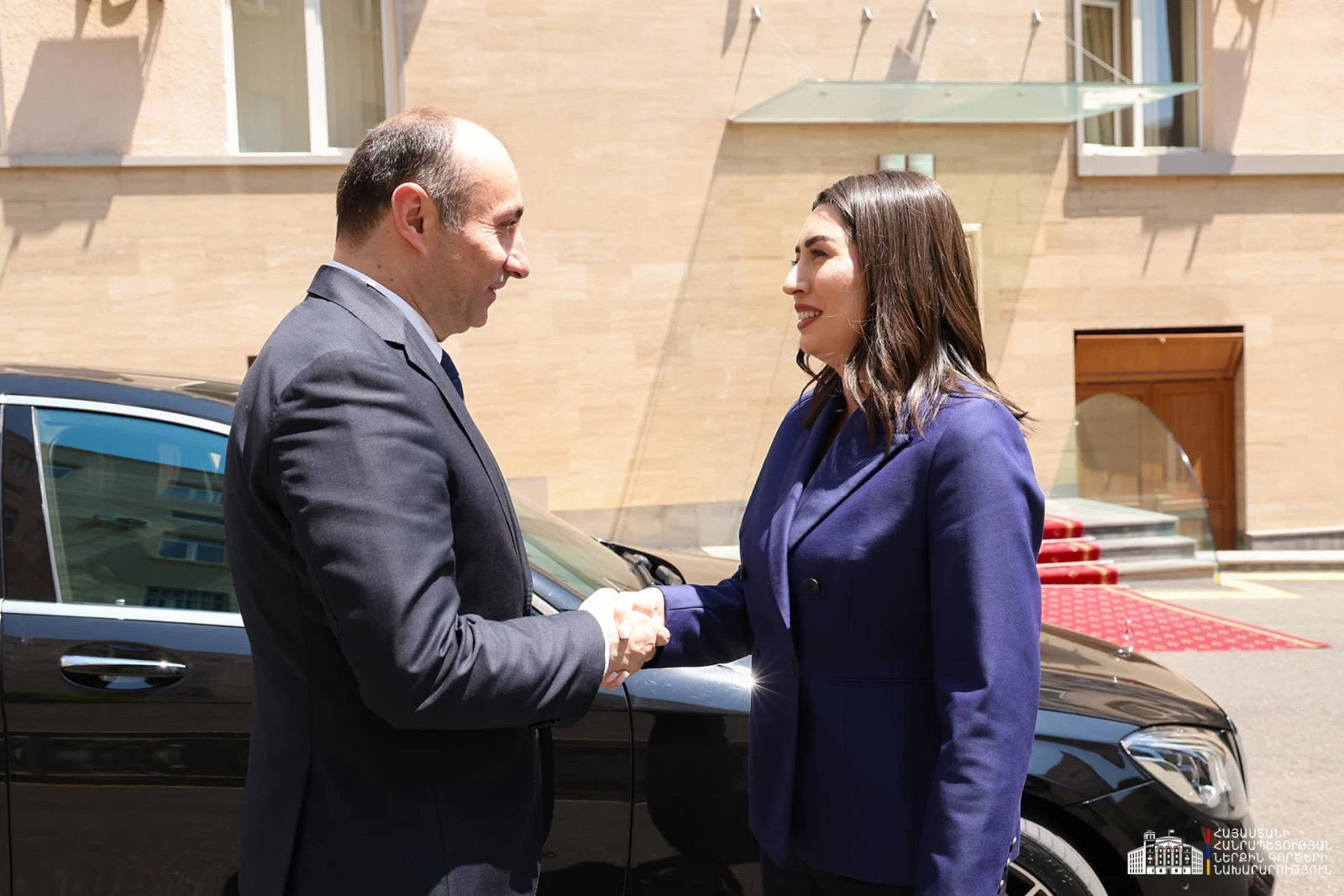 ՀՀ ՆԳ նախարարը հանդիպել է Վրաստանի պետական անվտանգության ծառայության պետի հետ