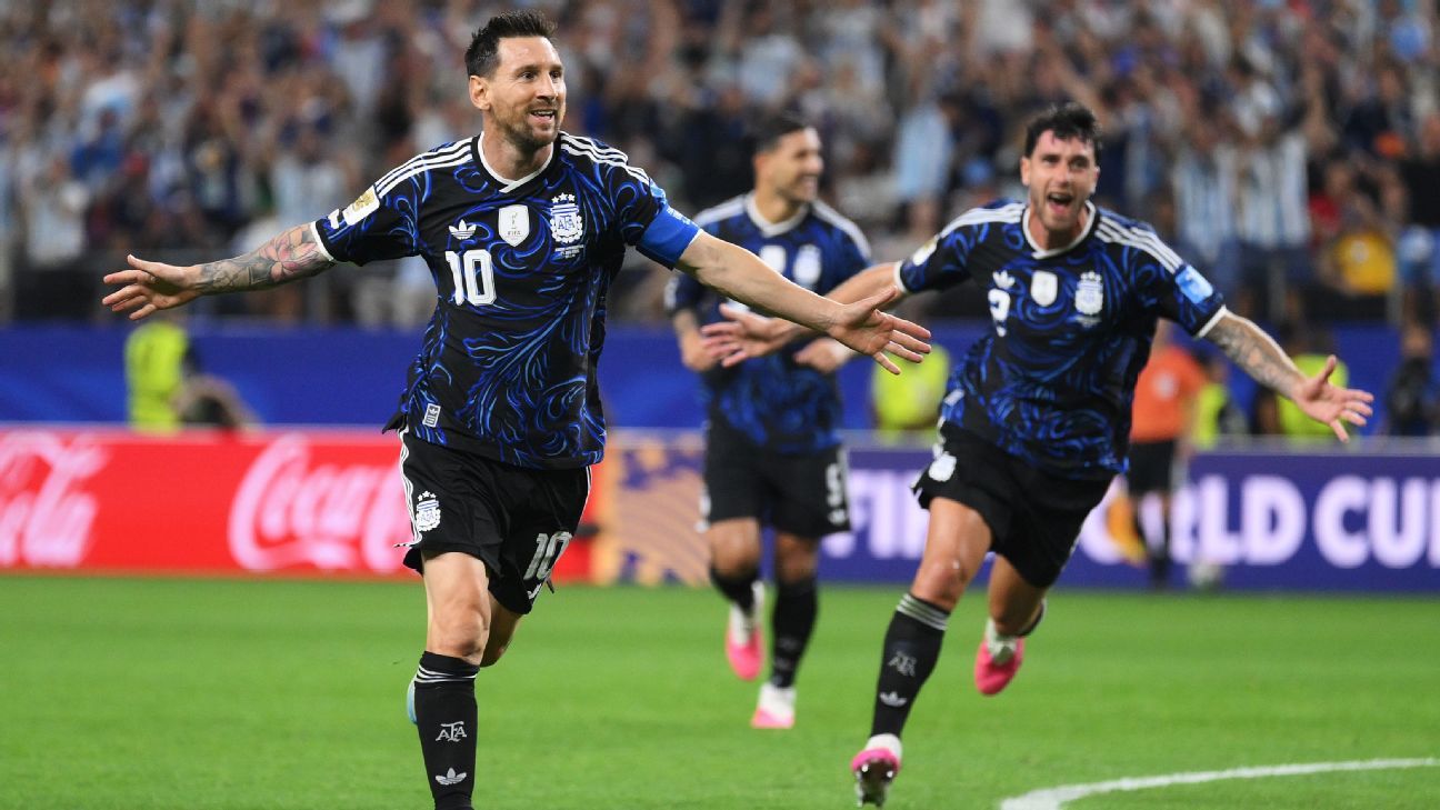 Argentina show they can win without Messi but, eve...