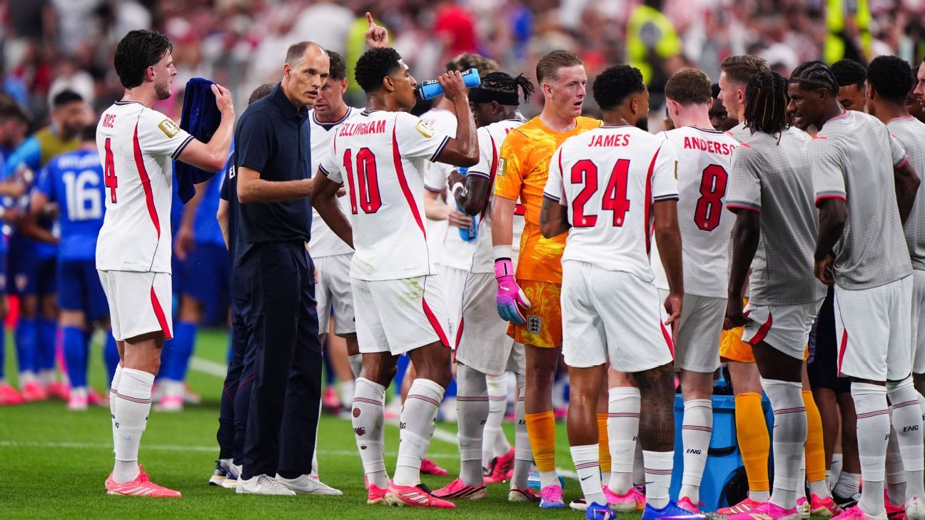 England's Tuchel: Big-name WC exits can 'calm us'