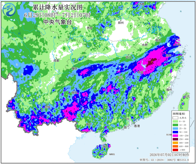 南方主雨带稳定 南海台风蓄势待生