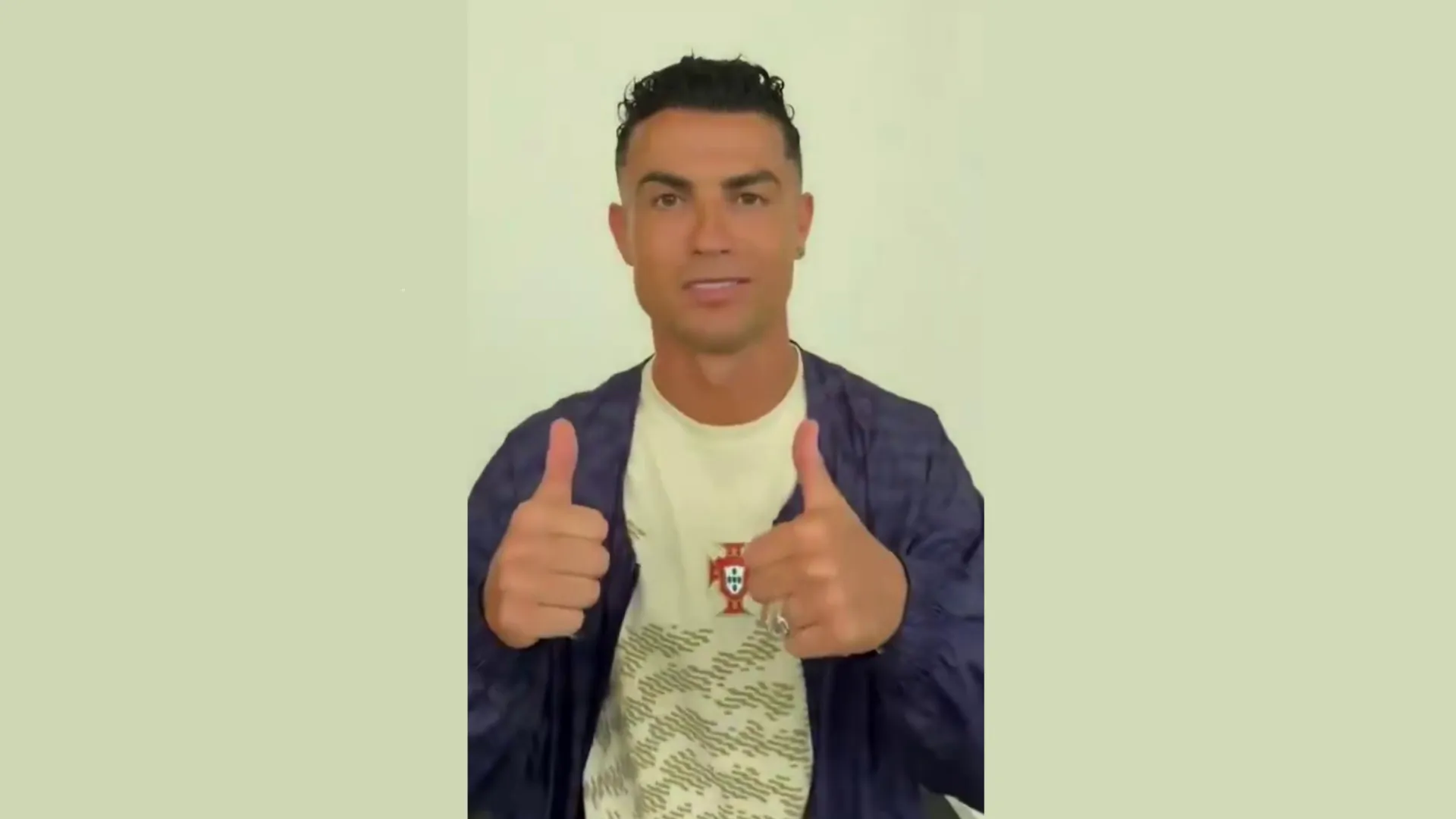 Ronaldo sends message to Venezuelan earthquake survivor