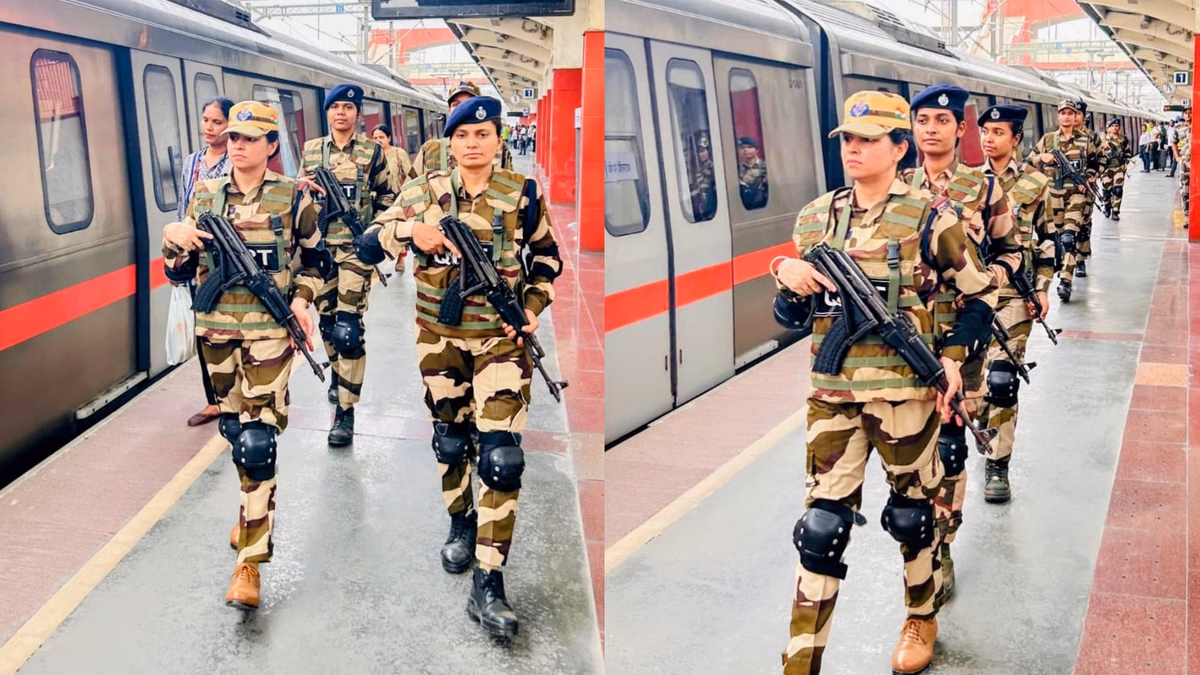 CISF-DMRC: दिल्ली मेट्रो में सीआईएसएफ की QRT विंग में 22 महिला कमांडो शामिल, आपात स्थिति में कैसे देंगी जवाब?
