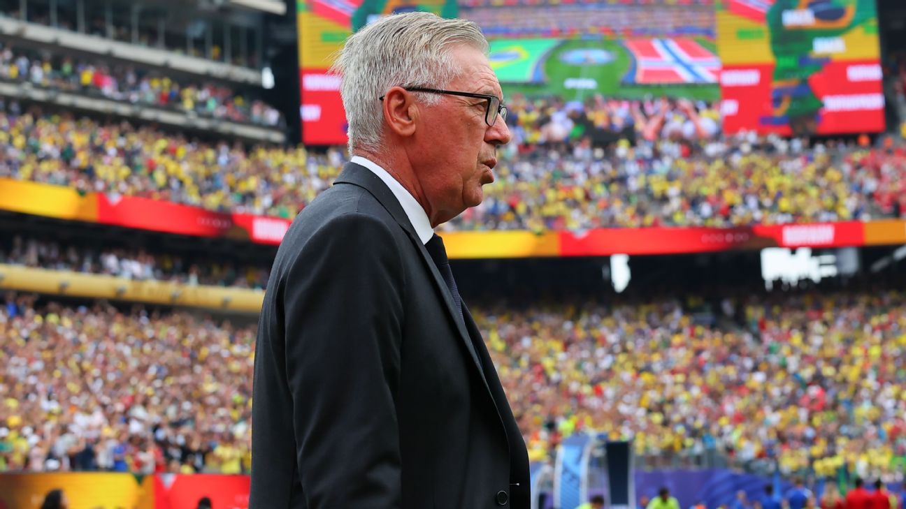 Ancelotti vows to start a 'new cycle' for Brazil
