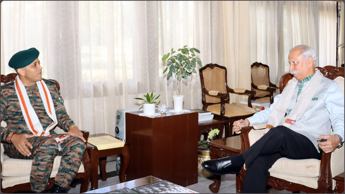 Arunachal Pradesh: राज्यपाल परनाइक से मिले 4 कोर के जीओसी, चीन सीमा की सुरक्षा और सीमावर्ती विकास पर की चर्चा