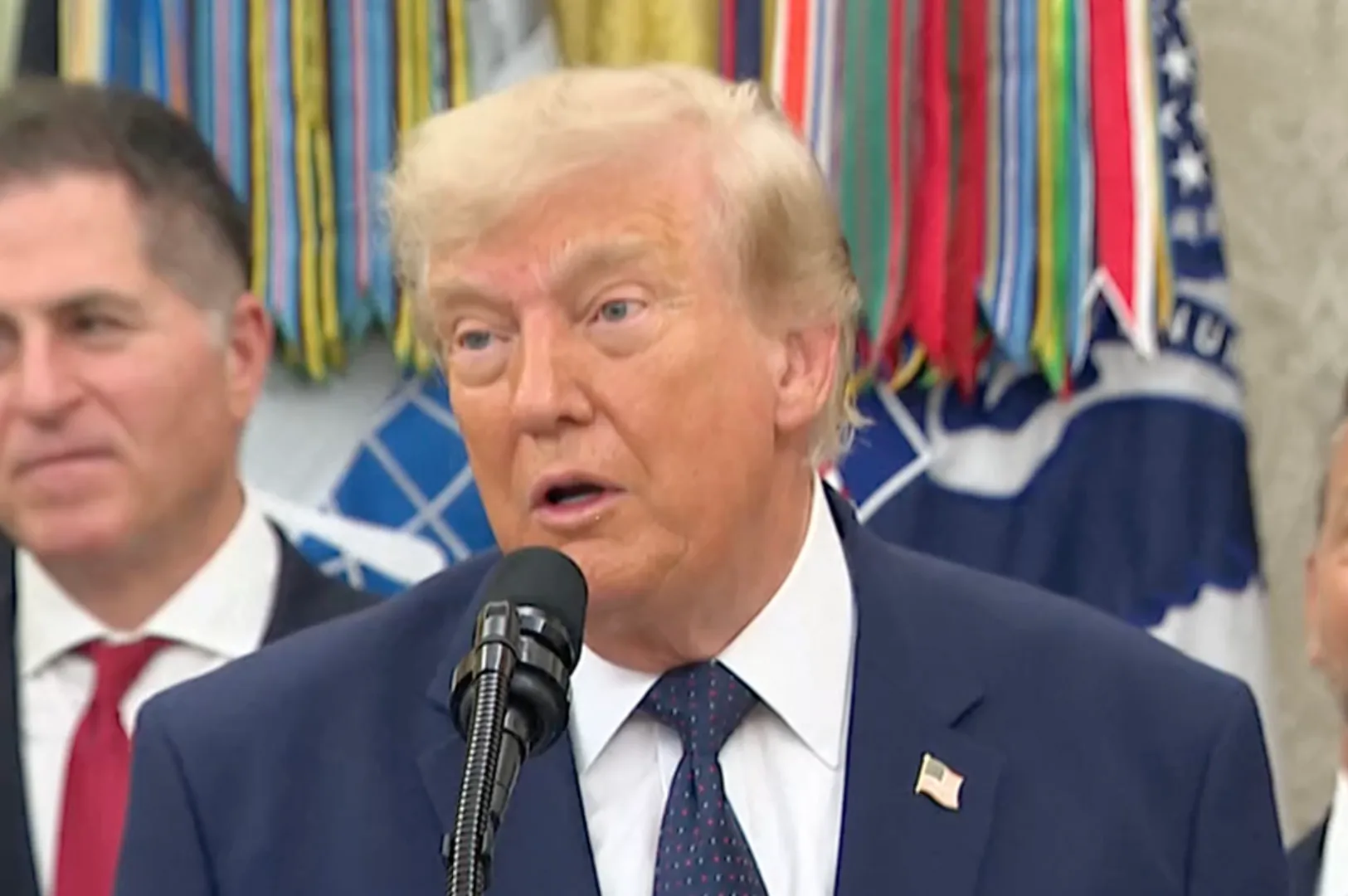 US president Trump defends FIFA’s Balogun red card reversal