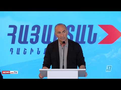 Роберт Кочарян: Каждый, кто отдаст свой голос за Пашаева, на самом деле проголосует за Алиева