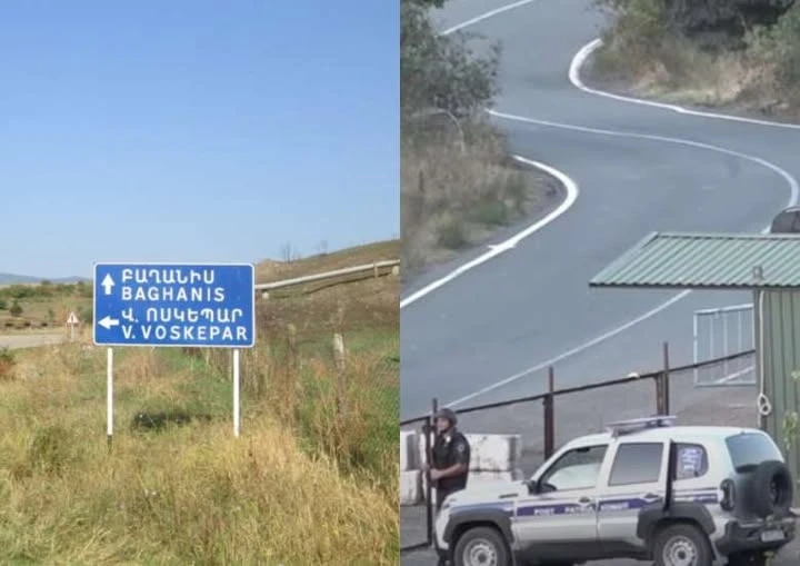 «Հրապարակ»․ Միջպետական ճանապարհի դիմաց Ադրբեջանի մեծ դրոշ են տեղադրել