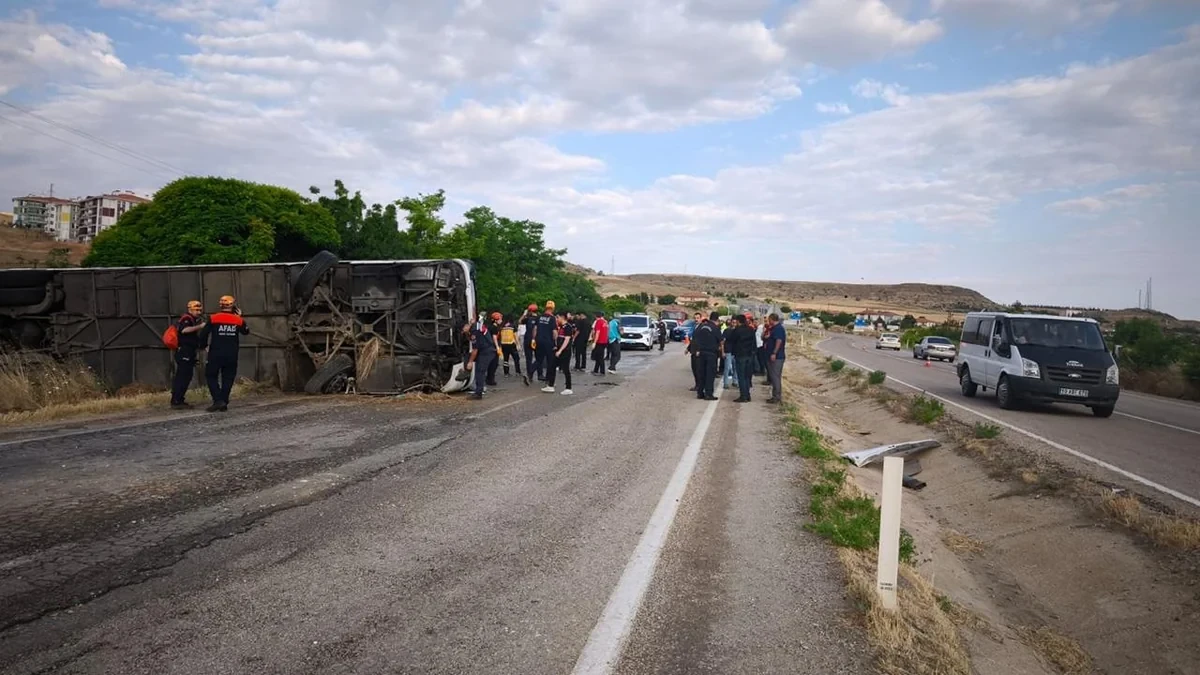 Թուրքիայում ավտոբուս է շրջվել․ տուժել է 41 մարդ