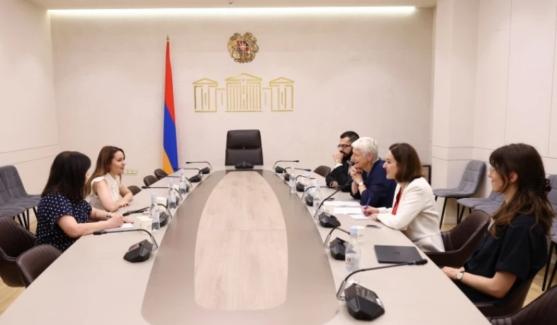 Սոնա Ղազարյանը հանդիպել է Լիբերալ արդիականության կենտրոնի ներկայացուցիչների հետ