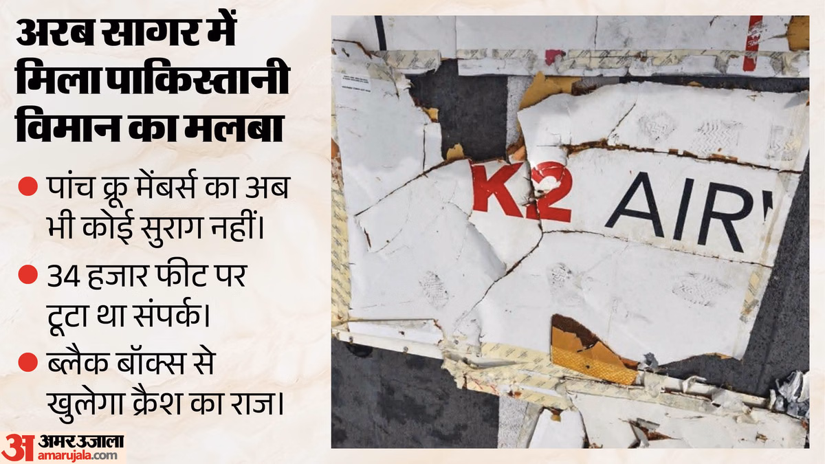 अरब सागर में मिला पाकिस्तानी विमान का मलबा: क्रू मेंबर्स की तलाश जारी, कब सुलझेगी रहस्यमयी क्रैश की गुत्थी?