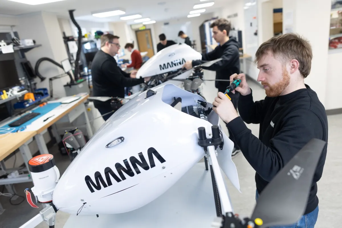 Autonomous drone delivery startup Manna plots major U.S. expansion
