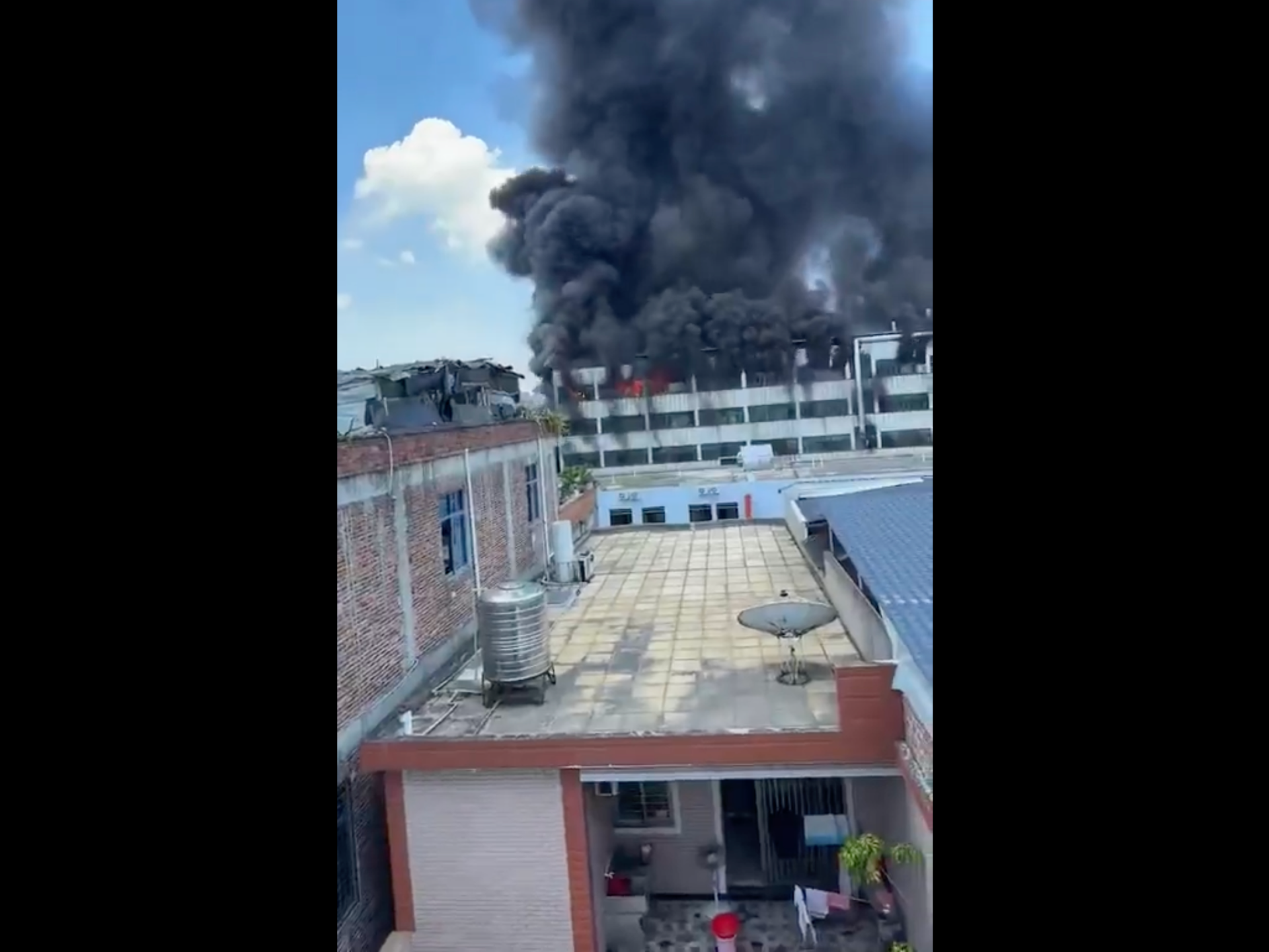 Deadly fire breaks out at shoe factory in China
