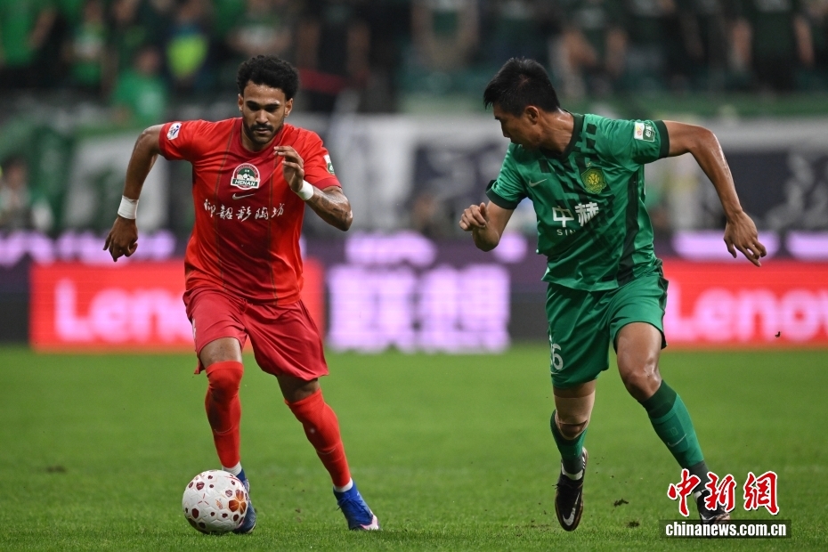 中超联赛第14轮：北京国安1比2不敌河南俱乐部彩陶坊