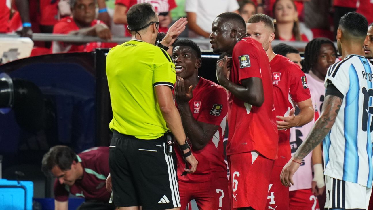 Copy of Embolo red-carded for diving after VAR review