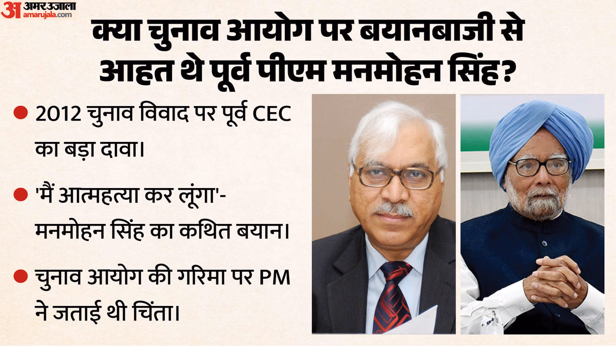 'मैं आत्महत्या कर लूंगा...': ऐसा क्यों बोले थे डॉक्टर मनमोहन सिंह? पूर्व CEC कुरैशी की किताब में बड़ा खुलासा