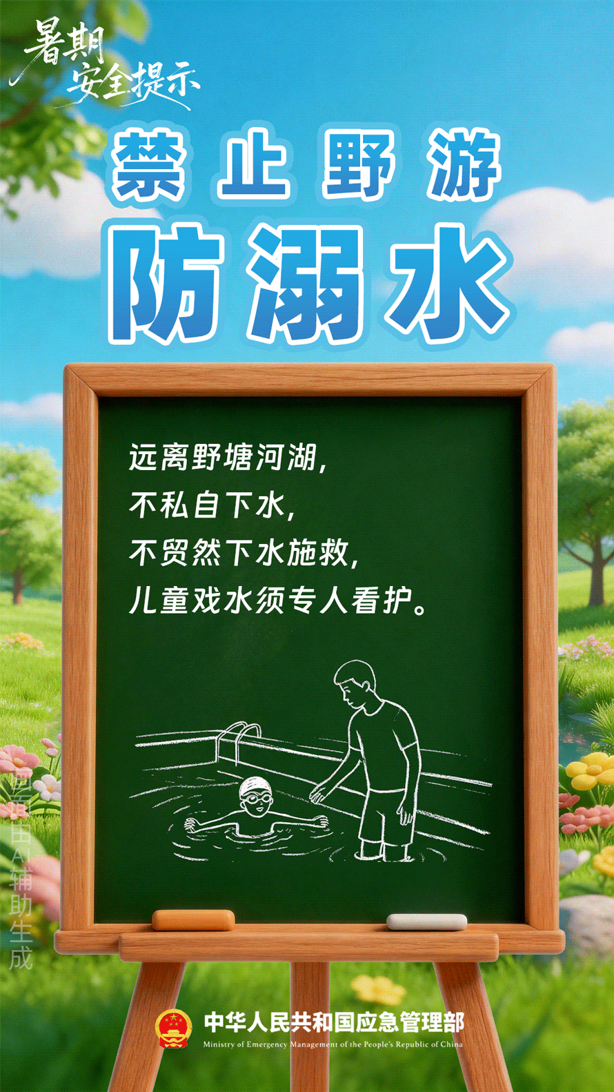 暑期10项安全提示 家长孩子要牢记！