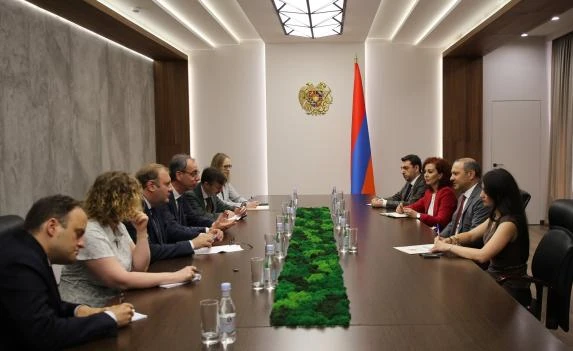 Արմեն Գրիգորյանն ընդունել է Հայաստանում ԵՄ նոր գործընկերության առաքելության պատվիրակությանը՝ Ստեֆանո Տոմատի գլխավորությամբ