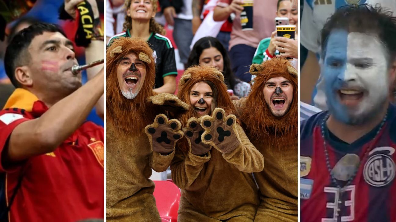 Meet the World Cup superfans who follow their team through it all