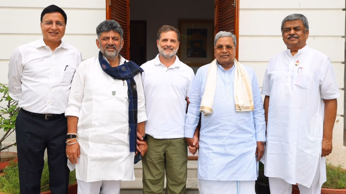 Karnataka: कर्नाटक में होने वाला है मंत्रिमंडल विस्तार? राहुल से मिले सिद्धारमैया-CM शिवकुमार, चर्चा तेज