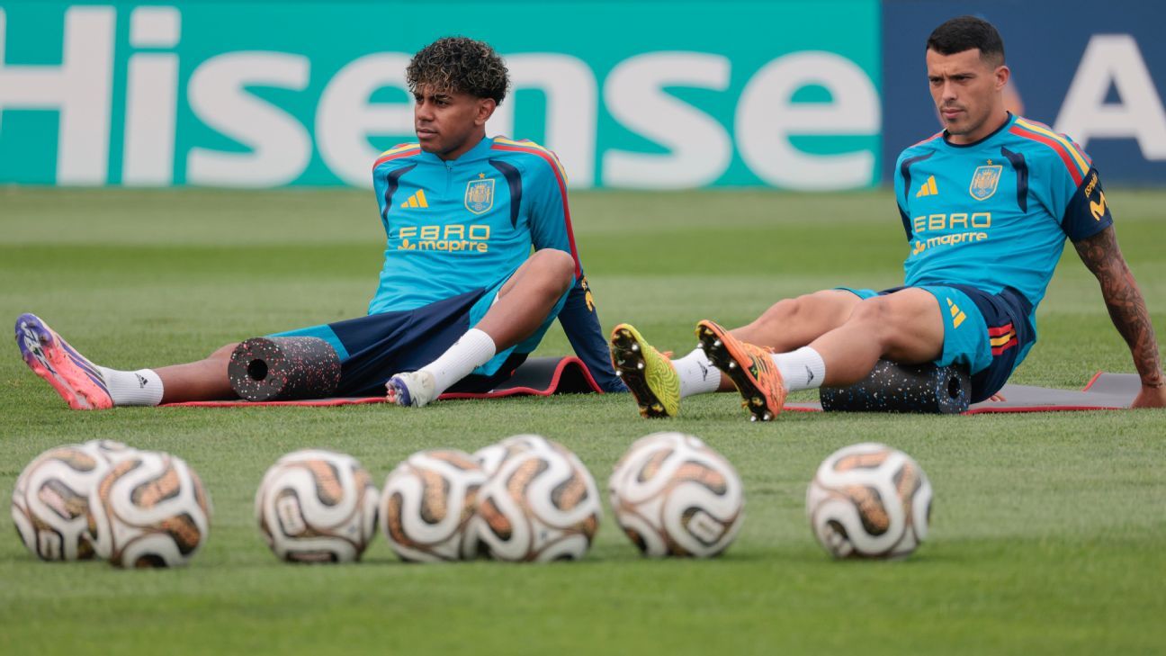 Yamal, Porro train apart from Spain teammates