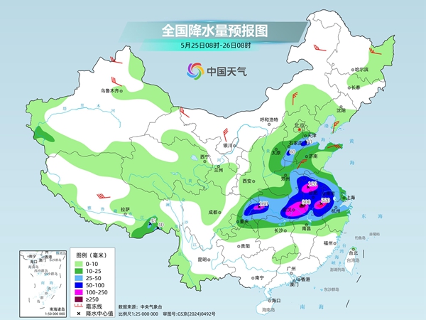 湖北安徽等地警惕暴雨致灾 南方迎今年来最大范围高温闷热天气