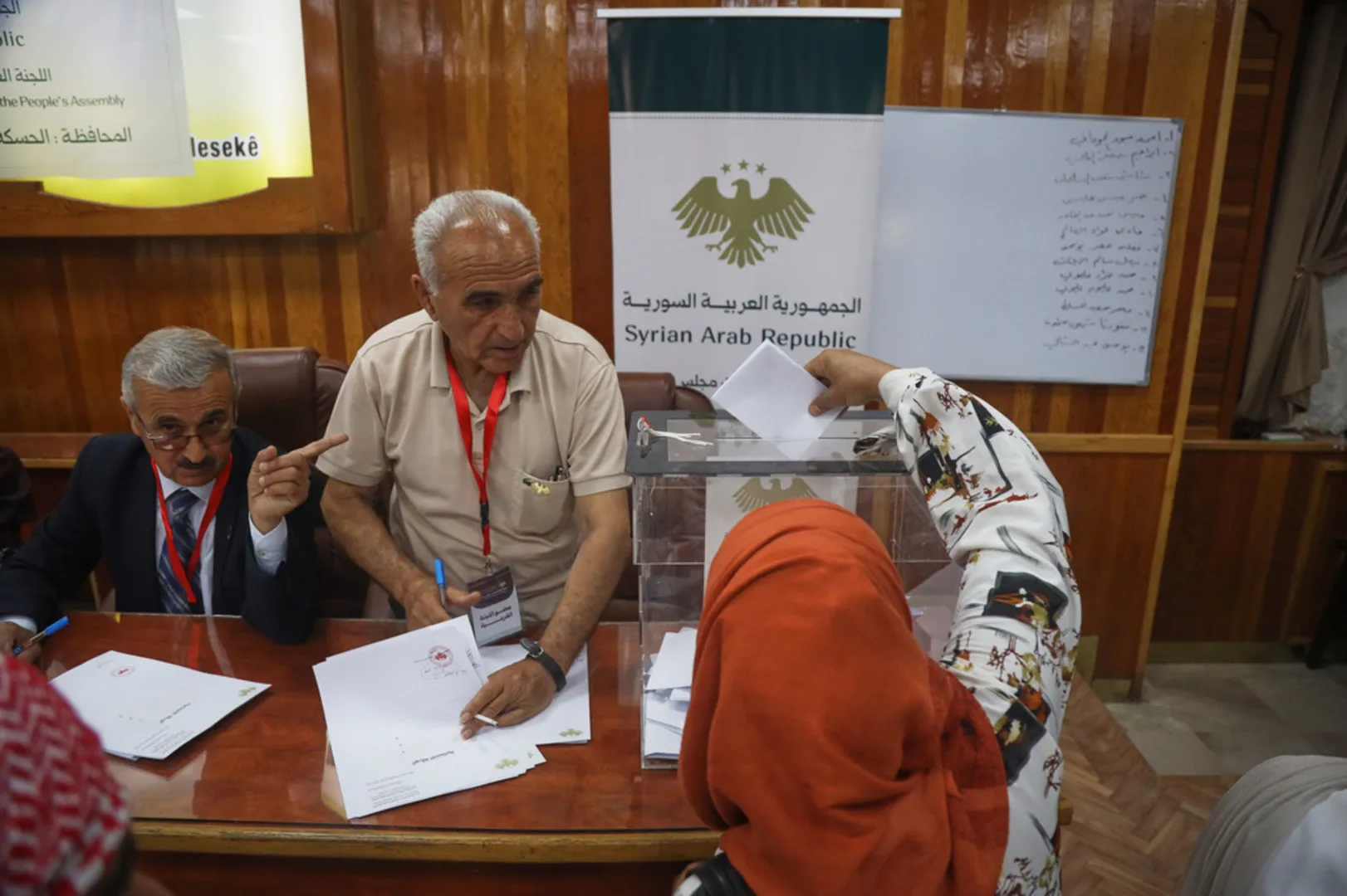 Syria holds legislative elections in former Kurdish-controlled areas