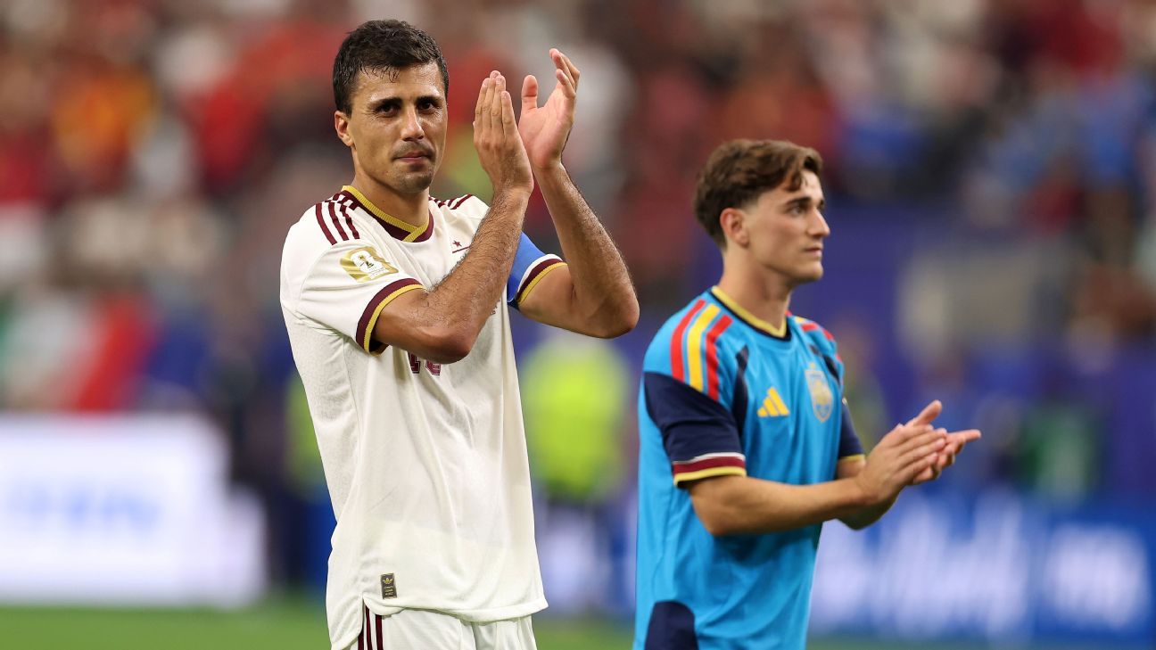 Rodri confident 'complete' Spain can top Argentina...