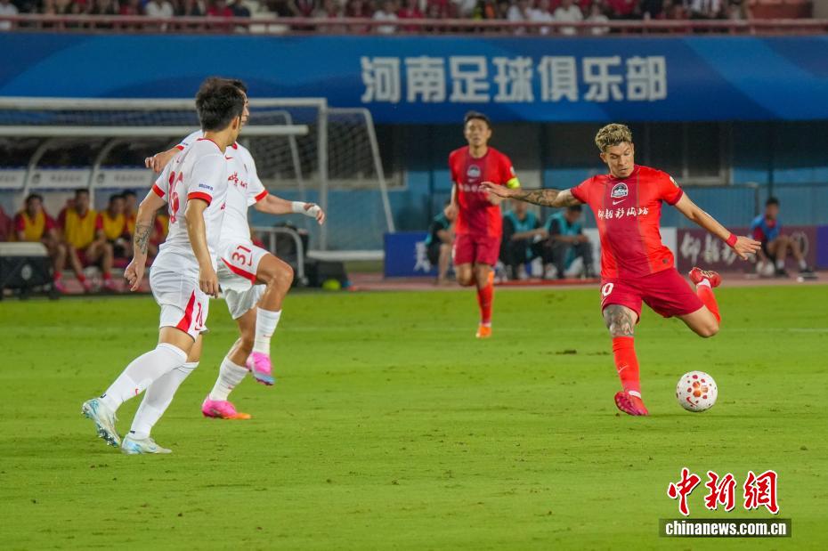 2026赛季中超联赛：河南俱乐部彩陶坊5比1胜青岛海牛