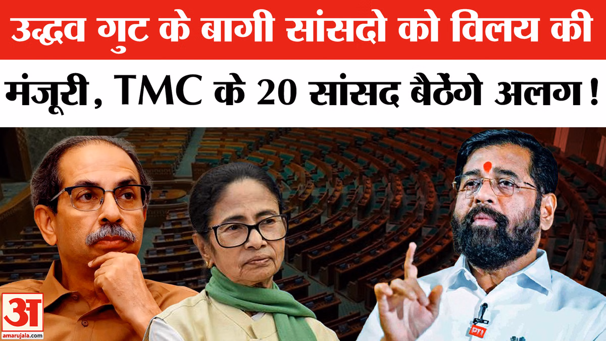 Lok Sabha Party Position List: उद्धव के बागी सांसदो को विलय की मंजूरी,TMC के बागी सांसद बैठेंगे अलग!