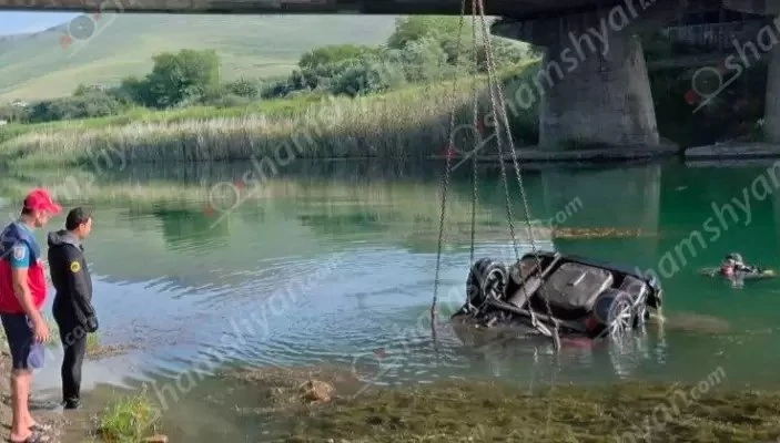 «Լադա»-ն ընկել է Հրազդան գետը․ ջրասուզակը գետից դուրս է բերել վարորդի մարմինը